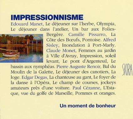 Impressionnisme - copertina