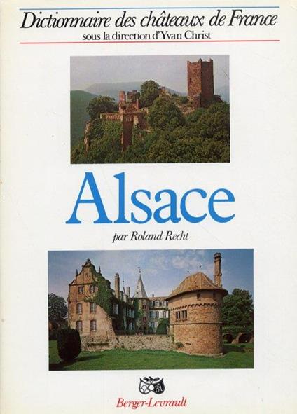 Alsace - Roland Recht - copertina