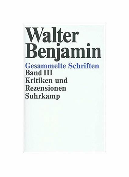 Kritiken Und Rezensionen: Bd. 3 - copertina
