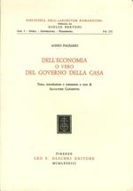 Dell'economia o vero del governo della casa