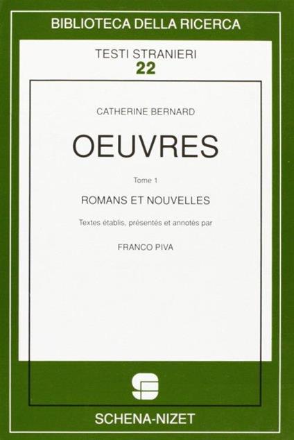 Oeuvres - Catherine Bernard - copertina