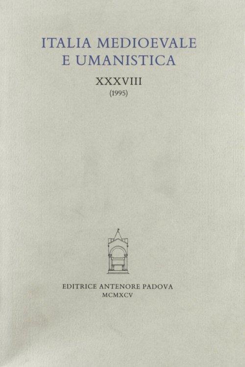 Italia medioevale e umanistica - copertina