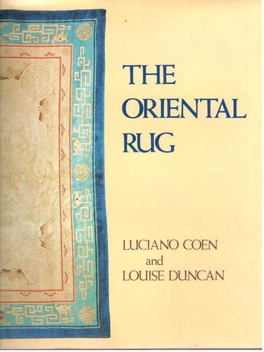 The Oriental rug - Leonardo Coen - copertina