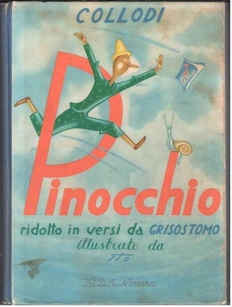Pinocchio: ridotto in versi da Grisostomo, illustrato da Sto - Carlo Collodi - 2