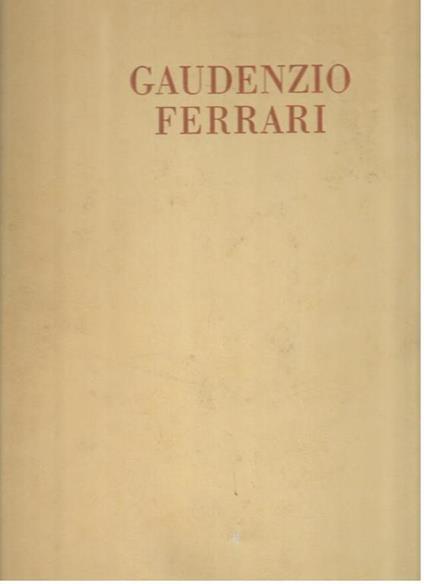 Gaudenzio Ferrari - copertina