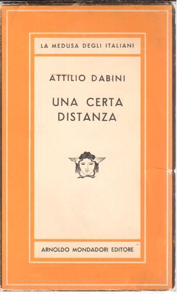 Una Certa distanza - Attilio Dabini - copertina