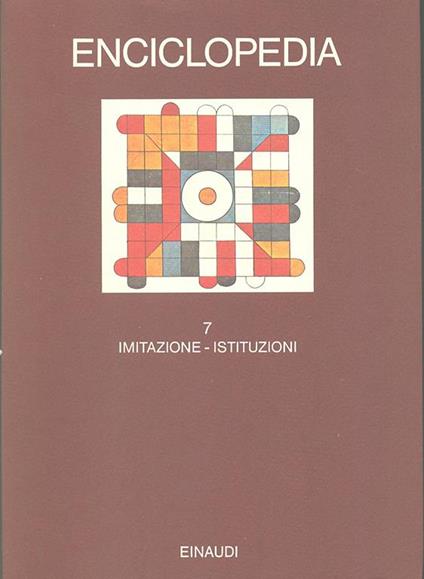 Enciclopedia Einaudi - copertina