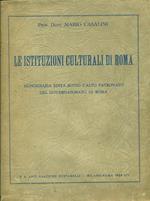 Le Istituzioni culturali di Roma