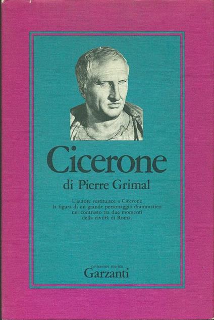 Cicerone - Pierre Grimal - copertina