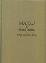 Manzù 30 disegni originali Studi di Erbe e Fiori 