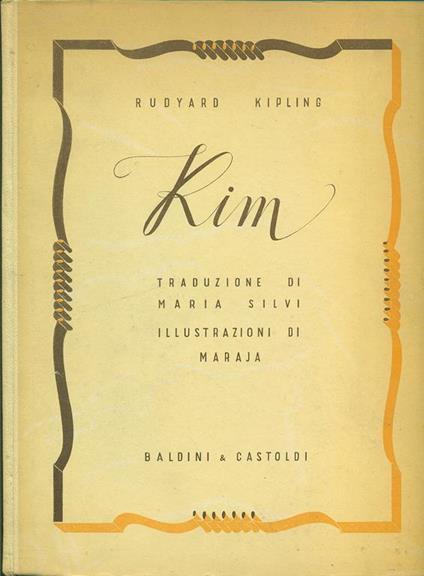 Kim - Rudyard Kipling - copertina