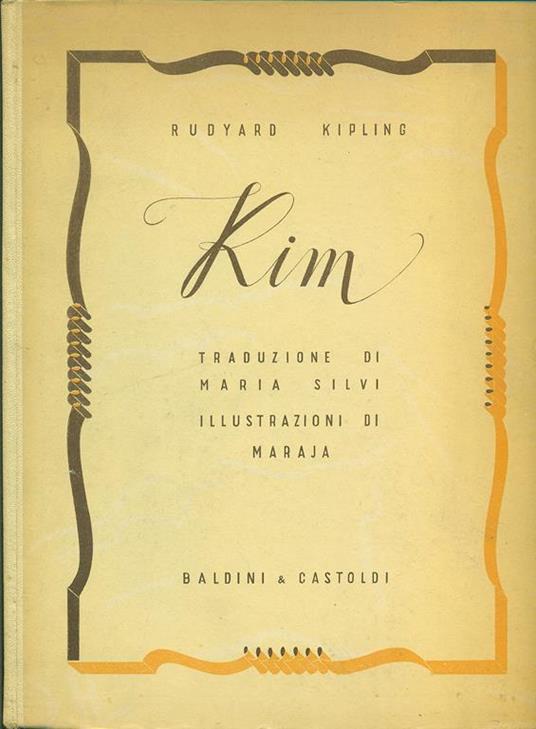 Kim - Rudyard Kipling - copertina