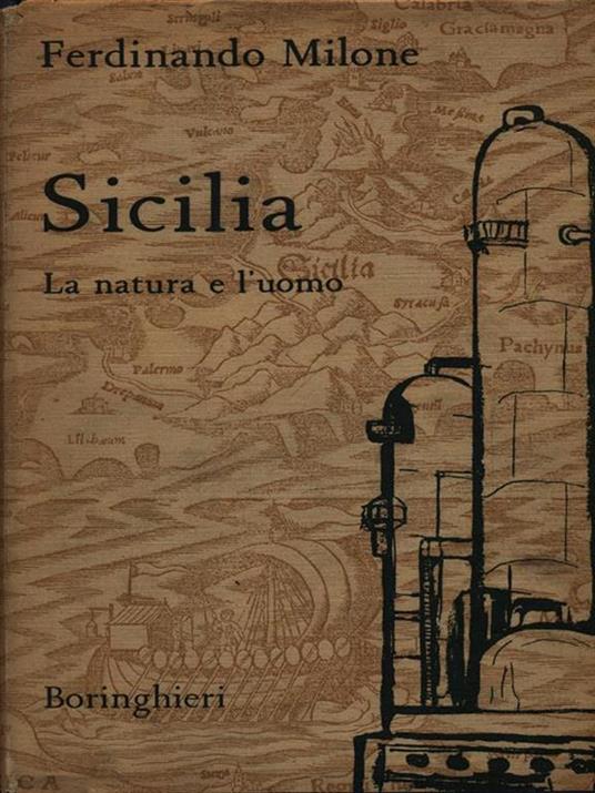 Sicilia. La natura e l'uomo - Ferdinando Milone - copertina