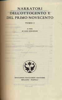 Narratori dell'Ottocento e del primo Novecento. Vol. 64. Tomo I
