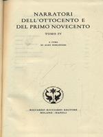 Narratori dell'Ottocento e del primo Novecento. Vol. 64. Tomo IV