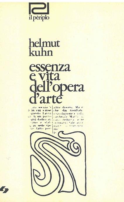 Essenza e vita dell'opera d'arte di: Kuhn, Helmut - copertina
