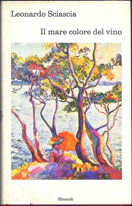Il Mare colore del vino - Leonardo Sciascia - copertina