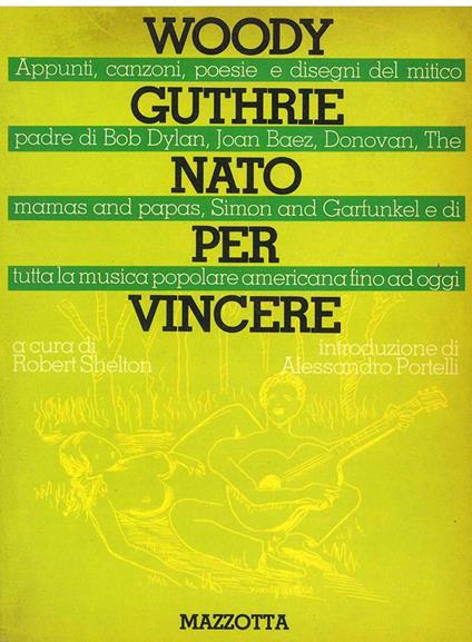 Nato per vincere - Woody Guthrie - copertina