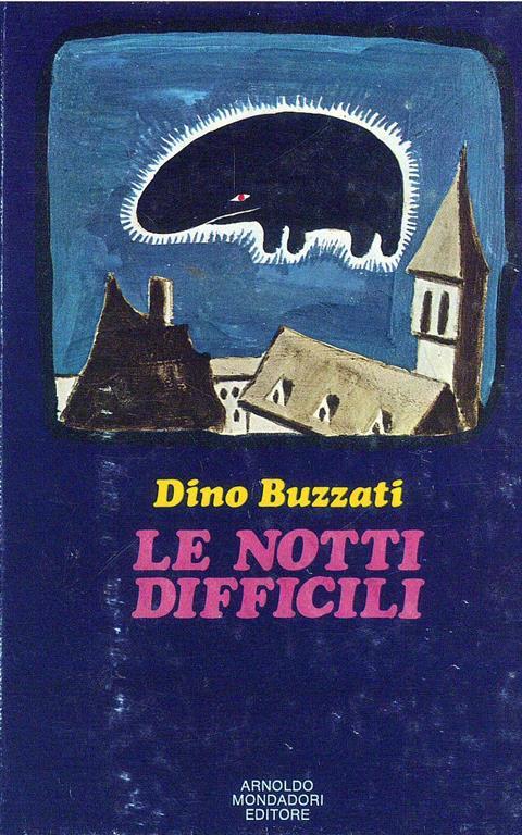 Le Notti difficili - Dino Buzzati - copertina
