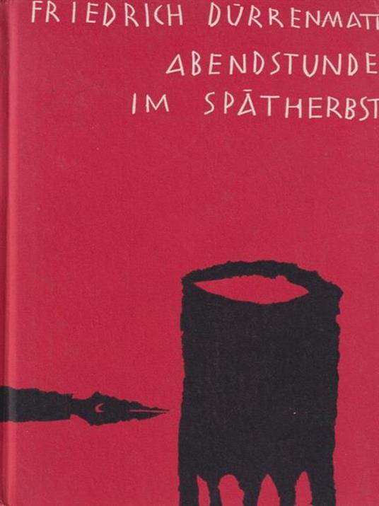 Abendstunde im Spätherbst - Friedrich Durrenmatt - copertina