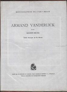 Armand Vanderlick - copertina
