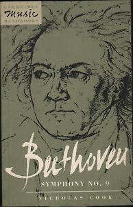 Beethoven Symphony No. 9 - Nicholas Cook - copertina
