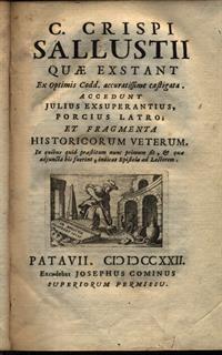 C.Crispi Sallustii Quae Exstant