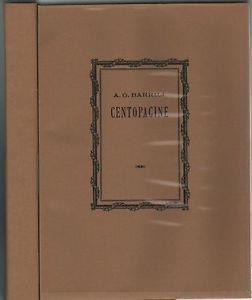 Centopagine. Con illustrazioni di Gino De Bini - Anton G. Barrili - copertina