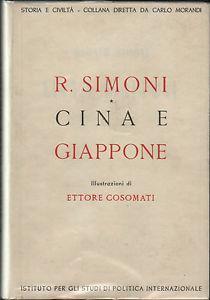 Cina e Giappone. Con illustrazioni di Ettore Cosomati - Renato Simoni - copertina
