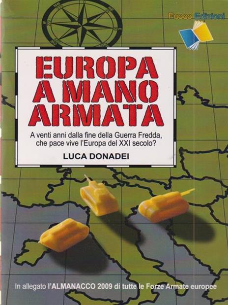 Europa a mano armata - Luca Donadei - copertina
