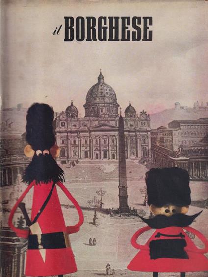 Il Borghese 18 maggio 1960 anno XI. Vol.VII - copertina