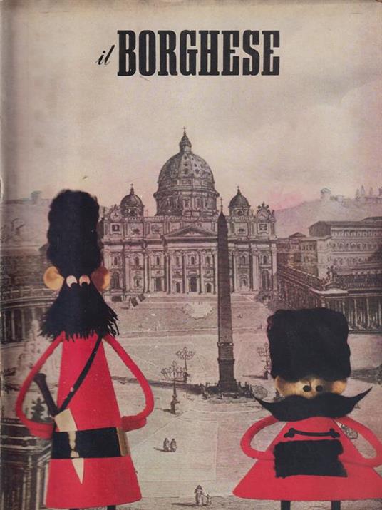 Il Borghese 18 maggio 1960 anno XI. Vol.VII - copertina