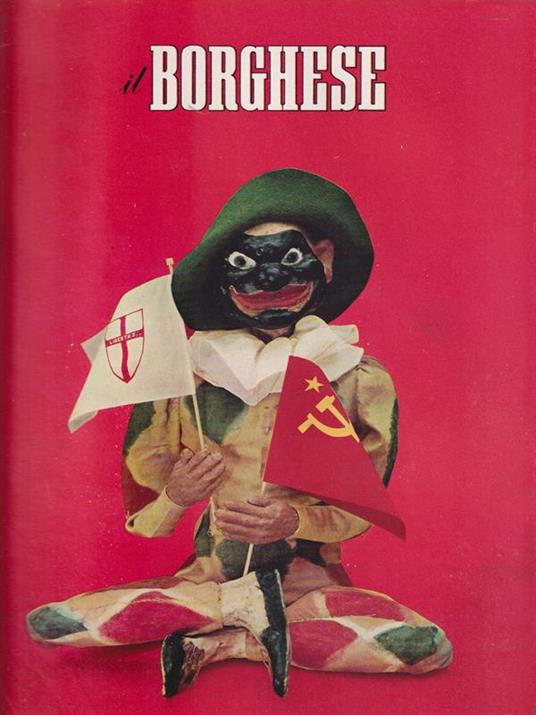 Il Borghese 20 maggio 1960 anno XI. Vol.VII - copertina