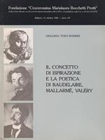 Il Concetto di Ispirazione e La Poetica di Baudelaire Mallarmè Valery