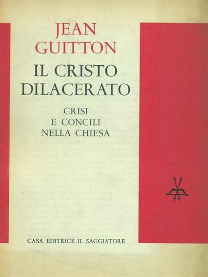 Il Cristo dilacerato - Jean Guitton - copertina