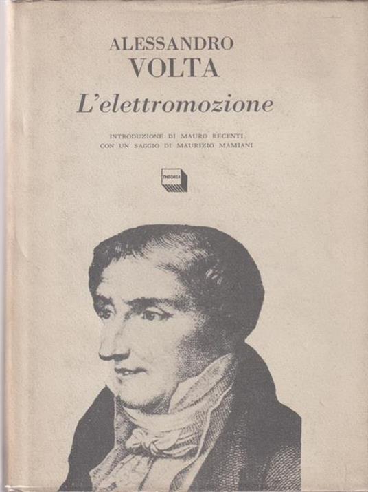 L' elettromozione - Alessandro Volta - copertina