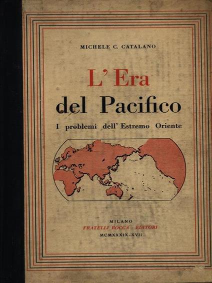 L' era del pacifico - M. C. Catalano - copertina