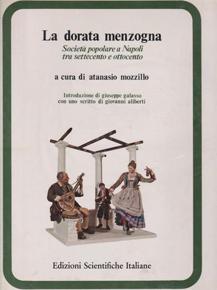 La dorata menzogna - Atanasio Mozzillo - copertina