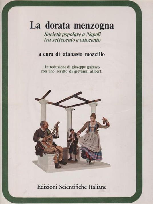 La dorata menzogna - Atanasio Mozzillo - copertina