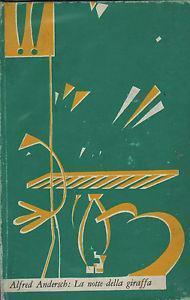 La notte della giraffa - Alfred Andersch - copertina