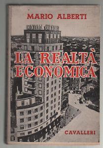 La realtà economica - Mario Alberti - copertina