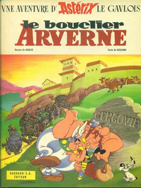 Le bouclier Arverne - René Goscinny - copertina