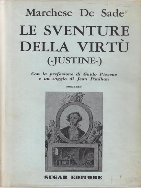 Le Sventure Della Virtù (Justine) - François de Sade - copertina