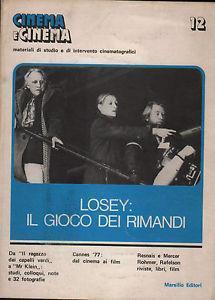 Losey il gioco dei rimandi - copertina