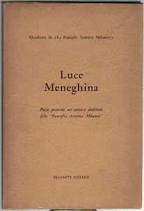Luce Meneghina - copertina