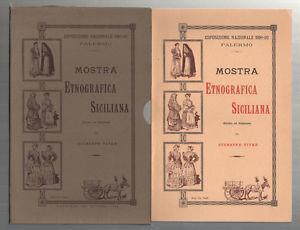 Mostra etnografica Siciliana. Copia anastatica - Giuseppe Pitrè - copertina