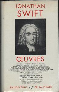 Oeuvres - Jonathan Swift - copertina