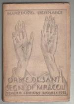 Orme di santi e segni di miracoli