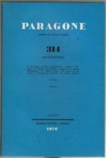 Paragone 314 anno XXVII - Letteratura
