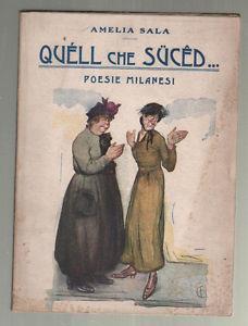 Quell che suced - Amelia Sala - copertina
